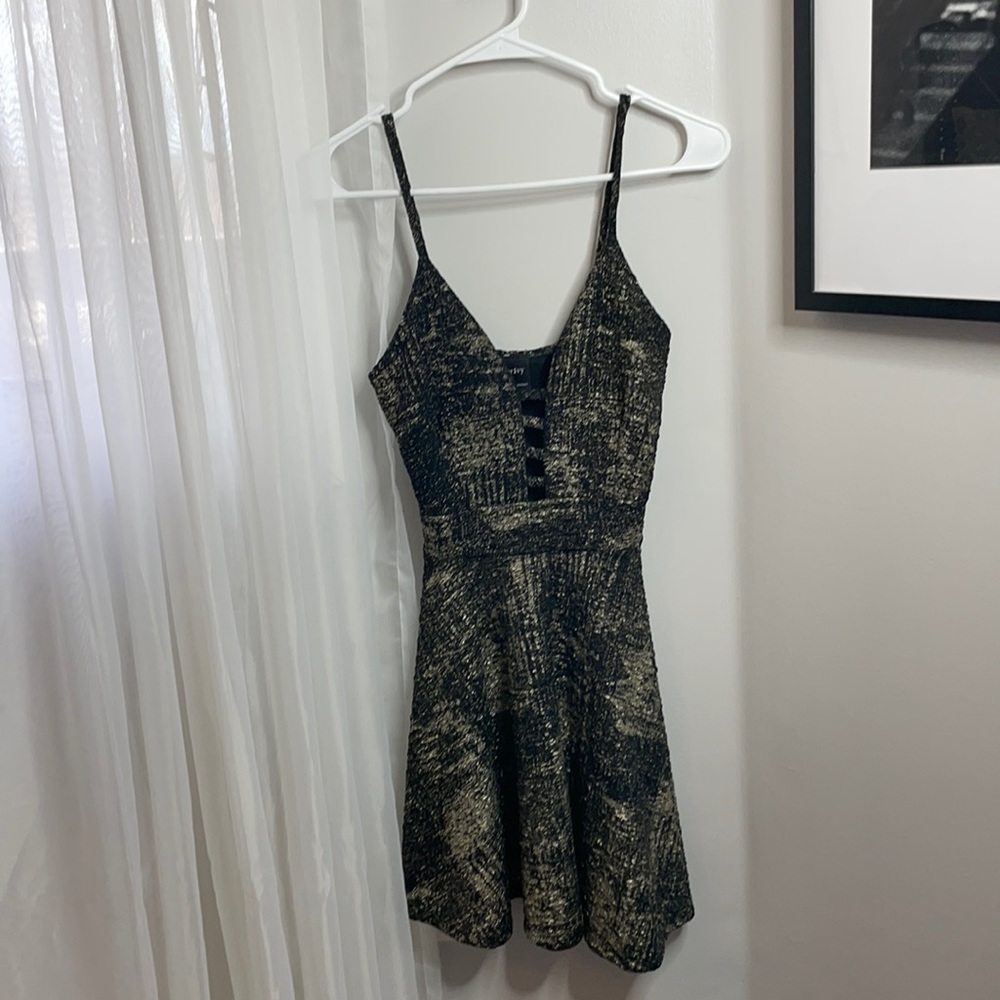 Black & Gold Dress